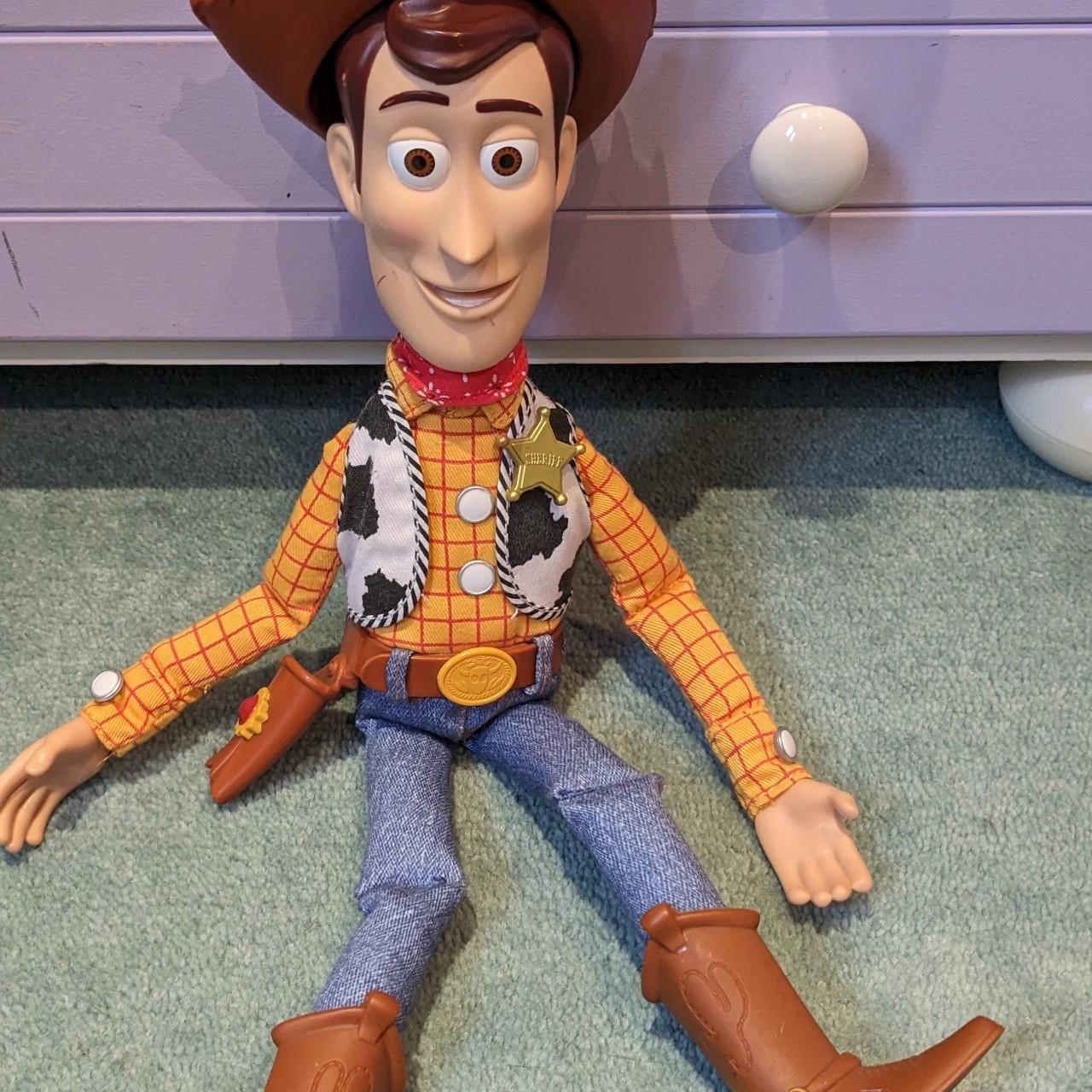 Toys Storys Woody doll. Head has been glued back on,... - Depop