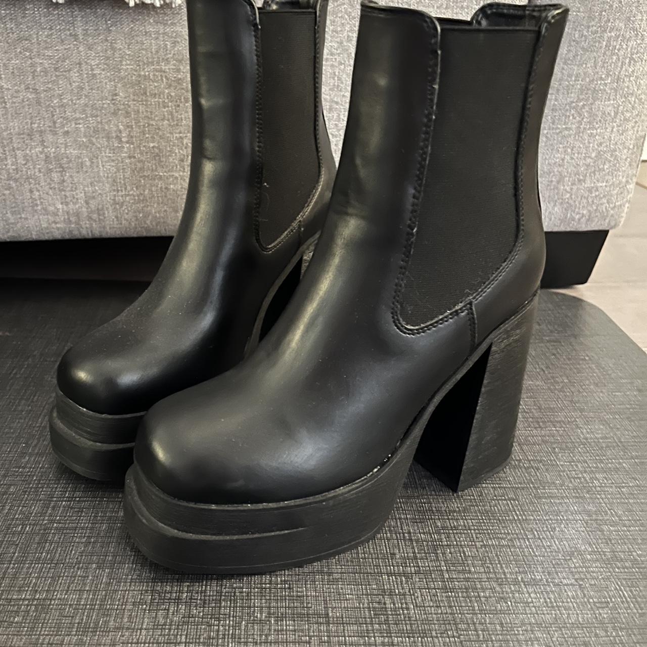 Madden girl chunky platform boots #platforms... - Depop