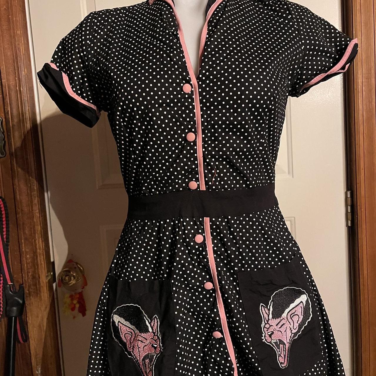 Out of Town 10/18-10/22*** NWT Hell Bunny Blue... - Depop