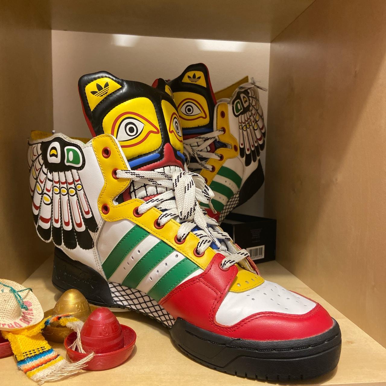 Adidas x Jeremy Scott Totem Limited Edition Hi Top