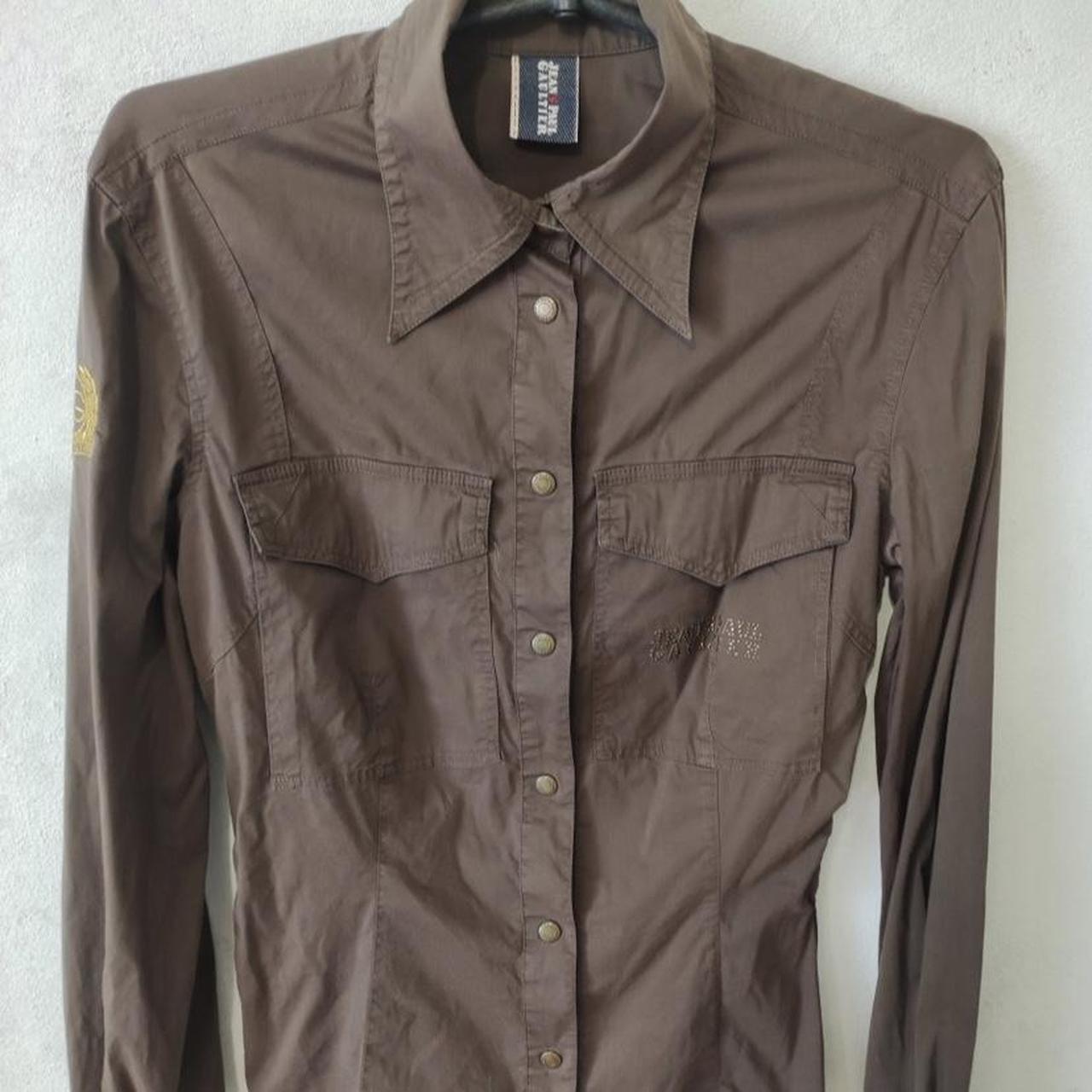 Gaultier Jeans Women's Brown Top