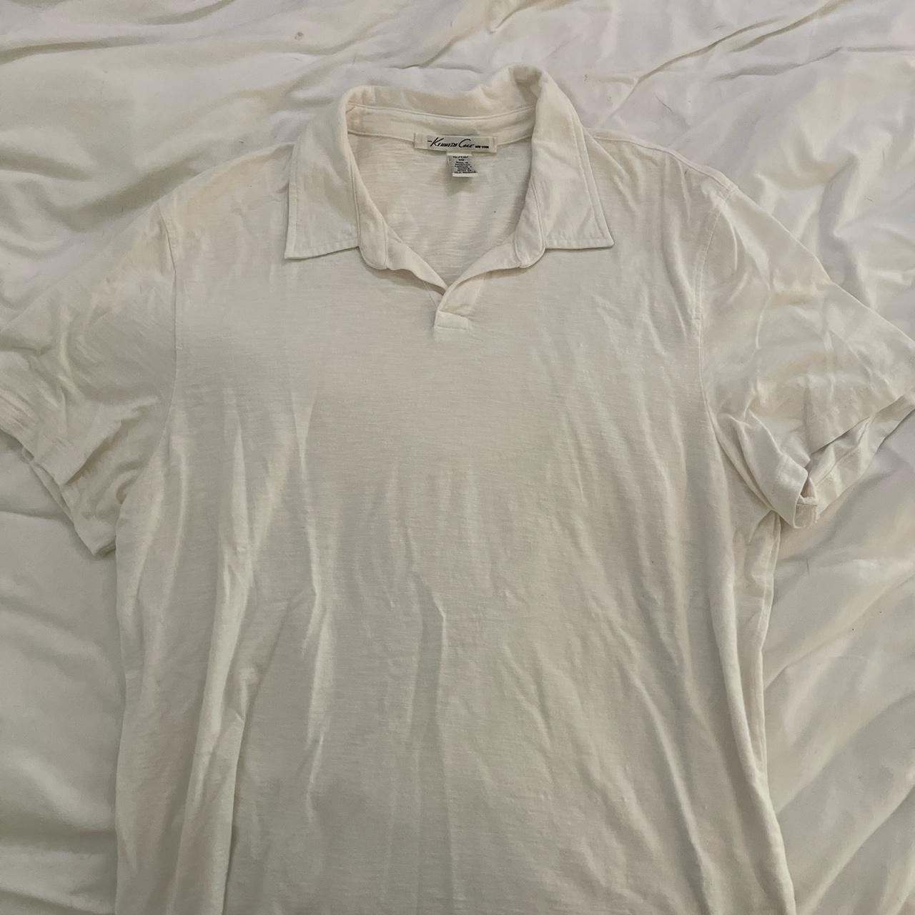 Kenneth Cole Men's White Shirt