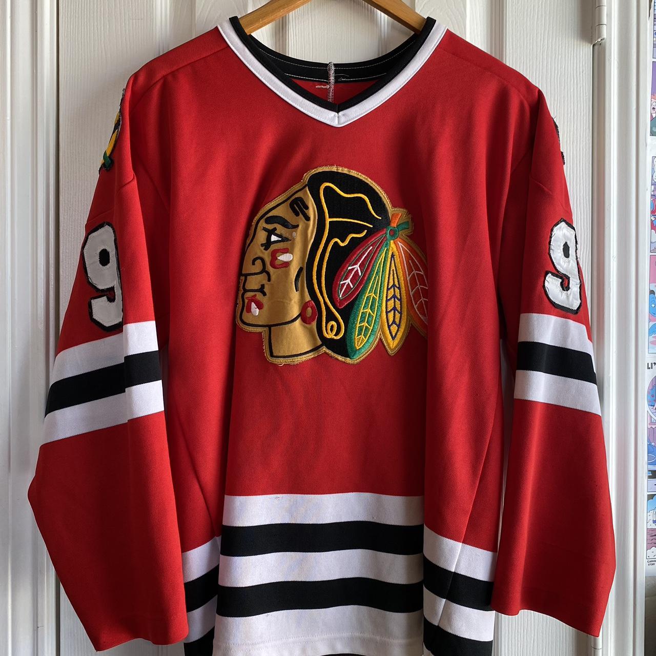 Vintage Chicago Blackhawks CCM Hockey Jersey 