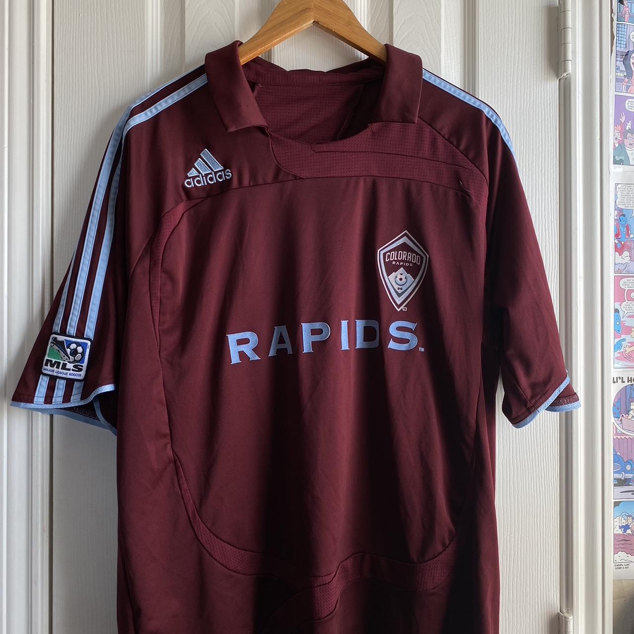 Vintage adidas Burgundy Soccer Jersey