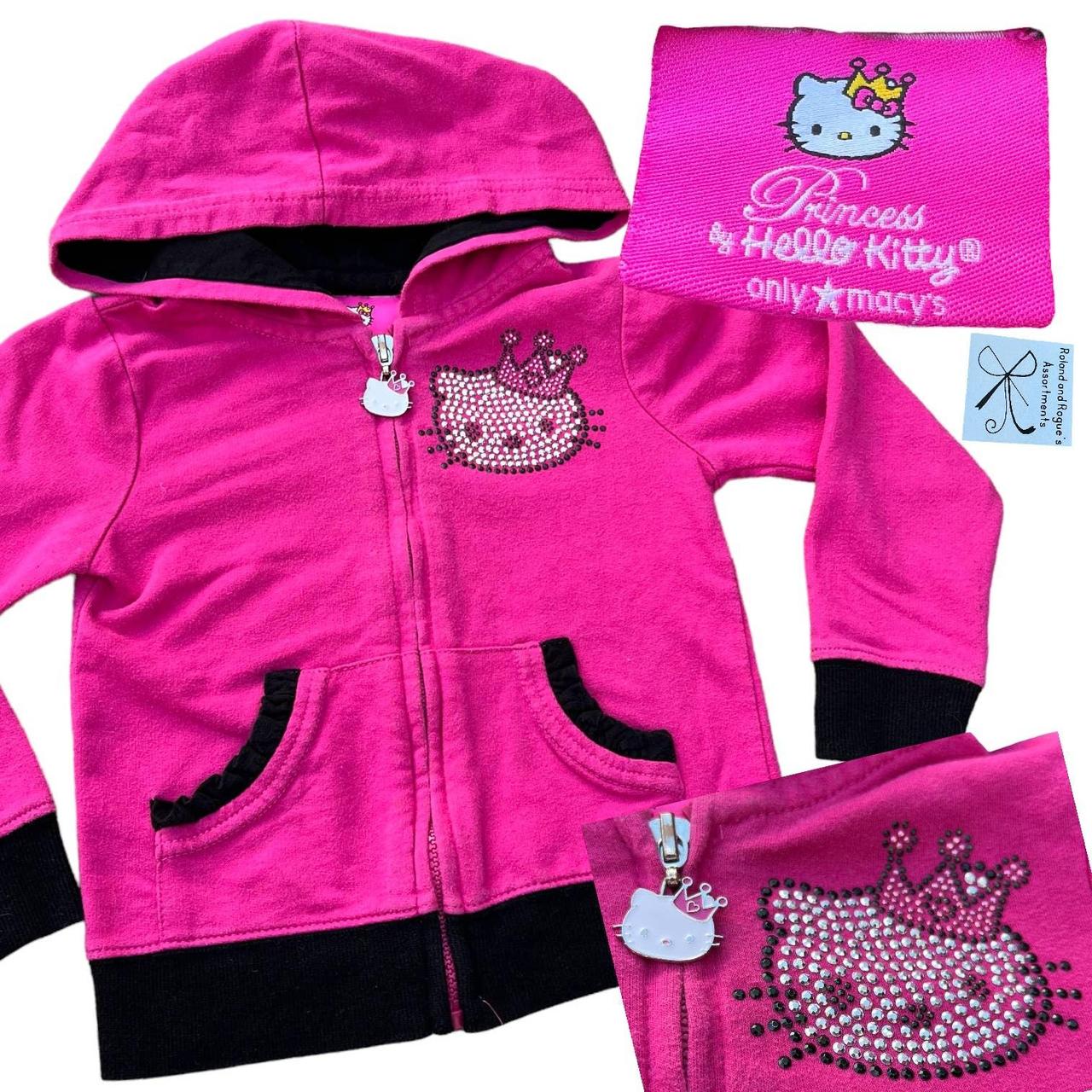 Hello Kitty Little Girls Hooded Jacket, Created for Macy's - Macy's