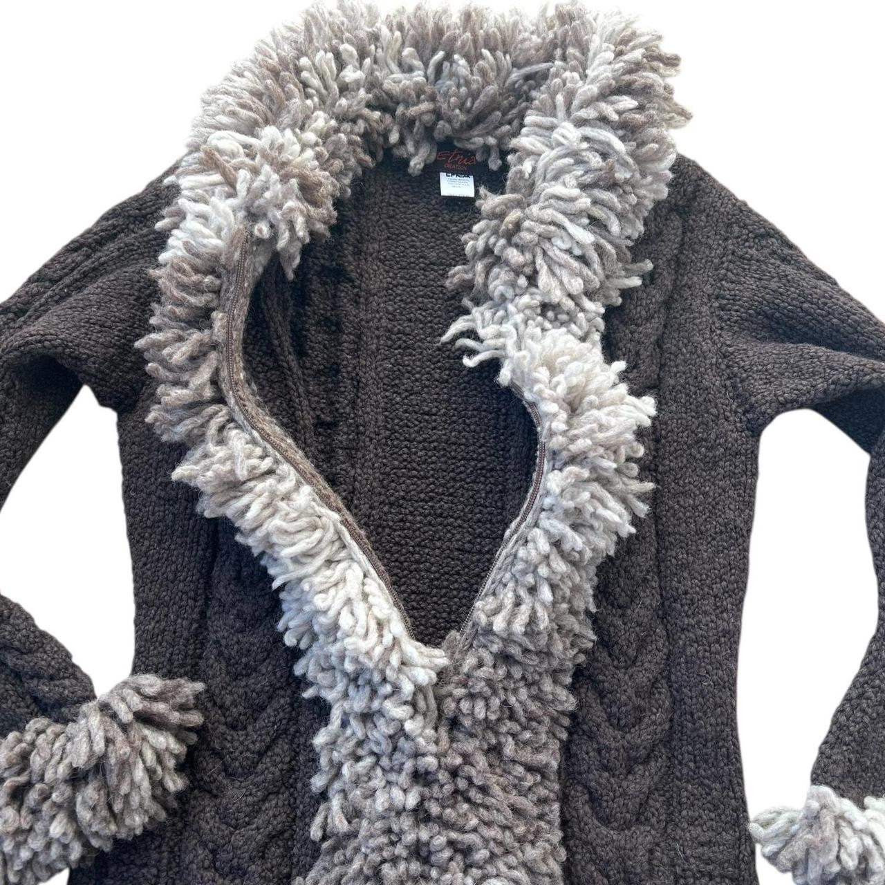 Source Unknown Women's Jacket - Brown/Grey - M – … - image 5