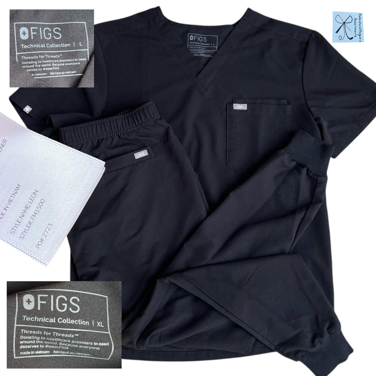 Source Unknown Men's Bottom - Black - L – Figs Te… - image 1