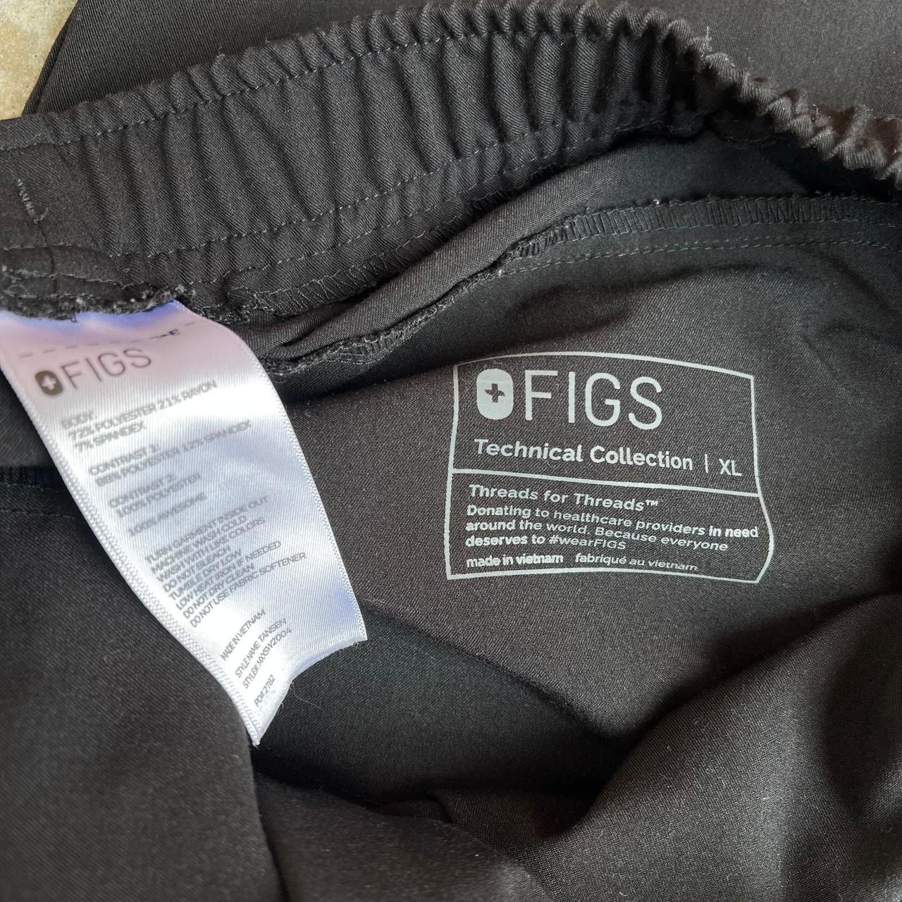 Source Unknown Men's Bottom - Black - L – Figs Te… - image 6