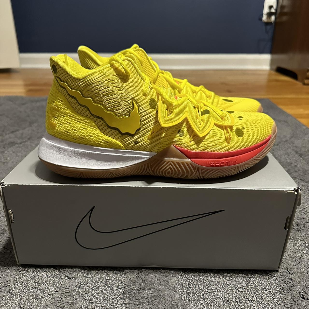 Kyrie 5 spongebob size 10 hotsell