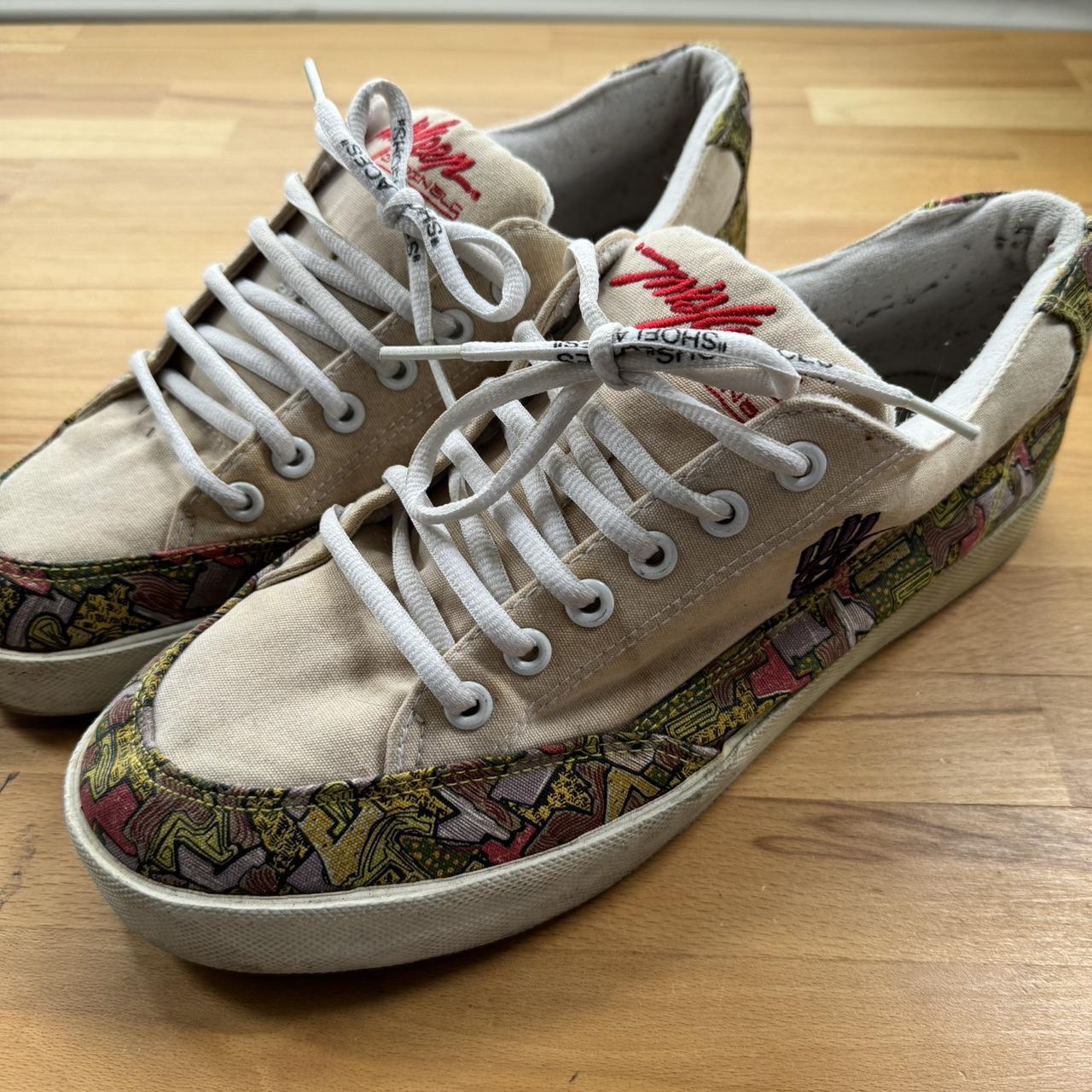 Vintage deck shoes Miss keen originals Off white laces Depop