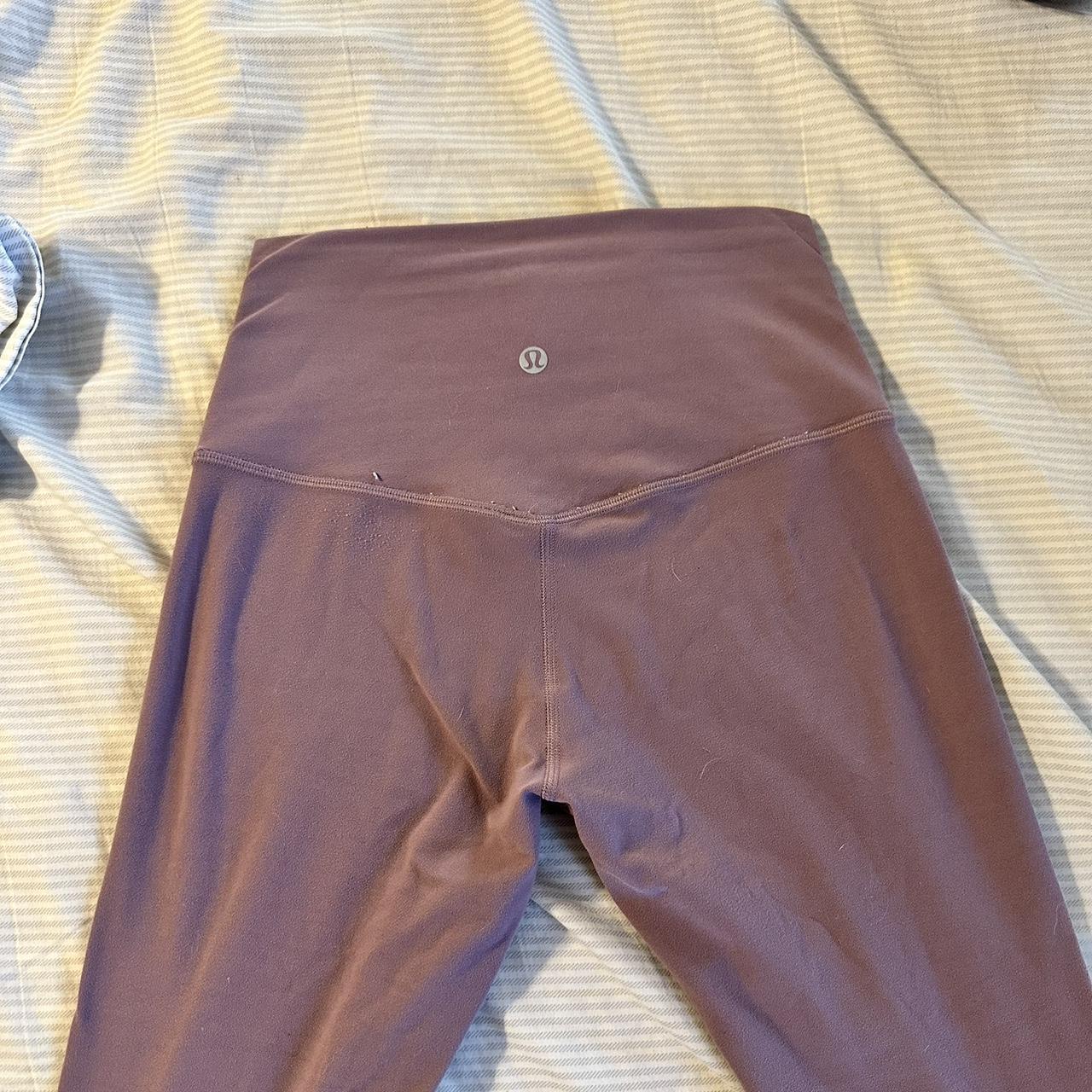 lululemon align leggings pale raspberry size - Depop