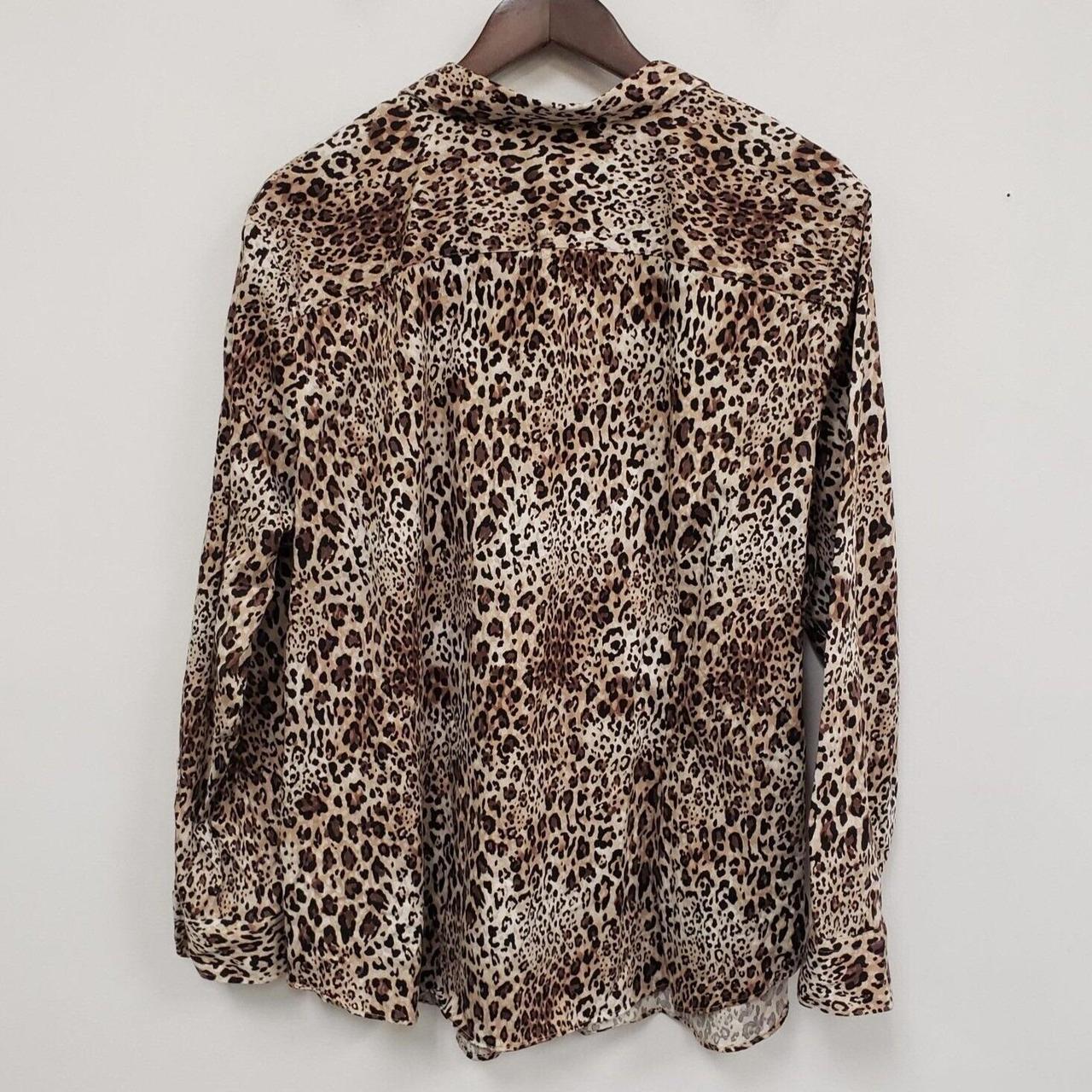 Chaps Women's Shirt - Brown - XL – Chaps Womens A… - image 3