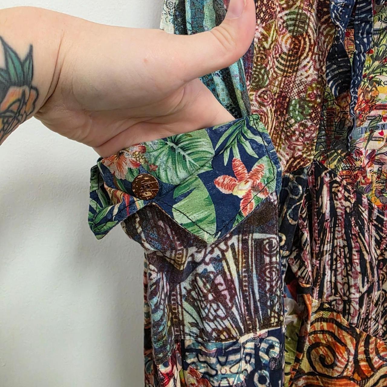 Women's Pants - Multi - XS – Handmade Patchwork B… - image 3