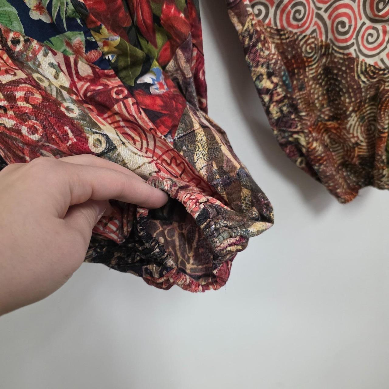 Women's Pants - Multi - XS – Handmade Patchwork B… - image 2