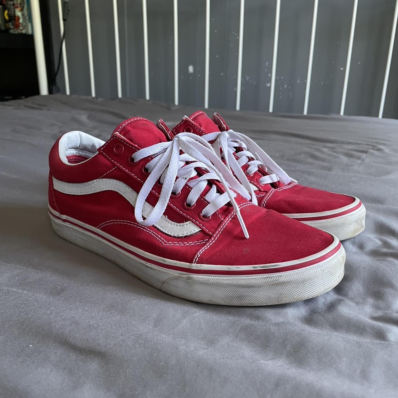 Red Vans beaters size 9 dm if you have any