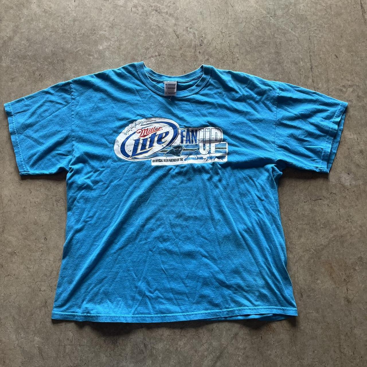 Carolina Panthers Miller Lite... - Depop