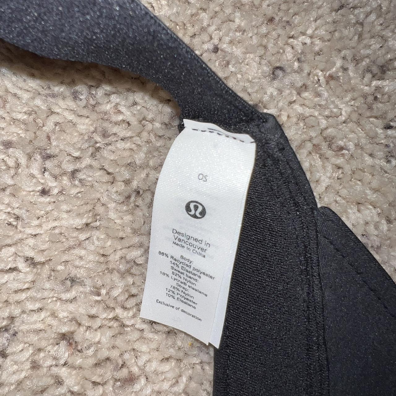 Lululemon Women's Black Hat Depop