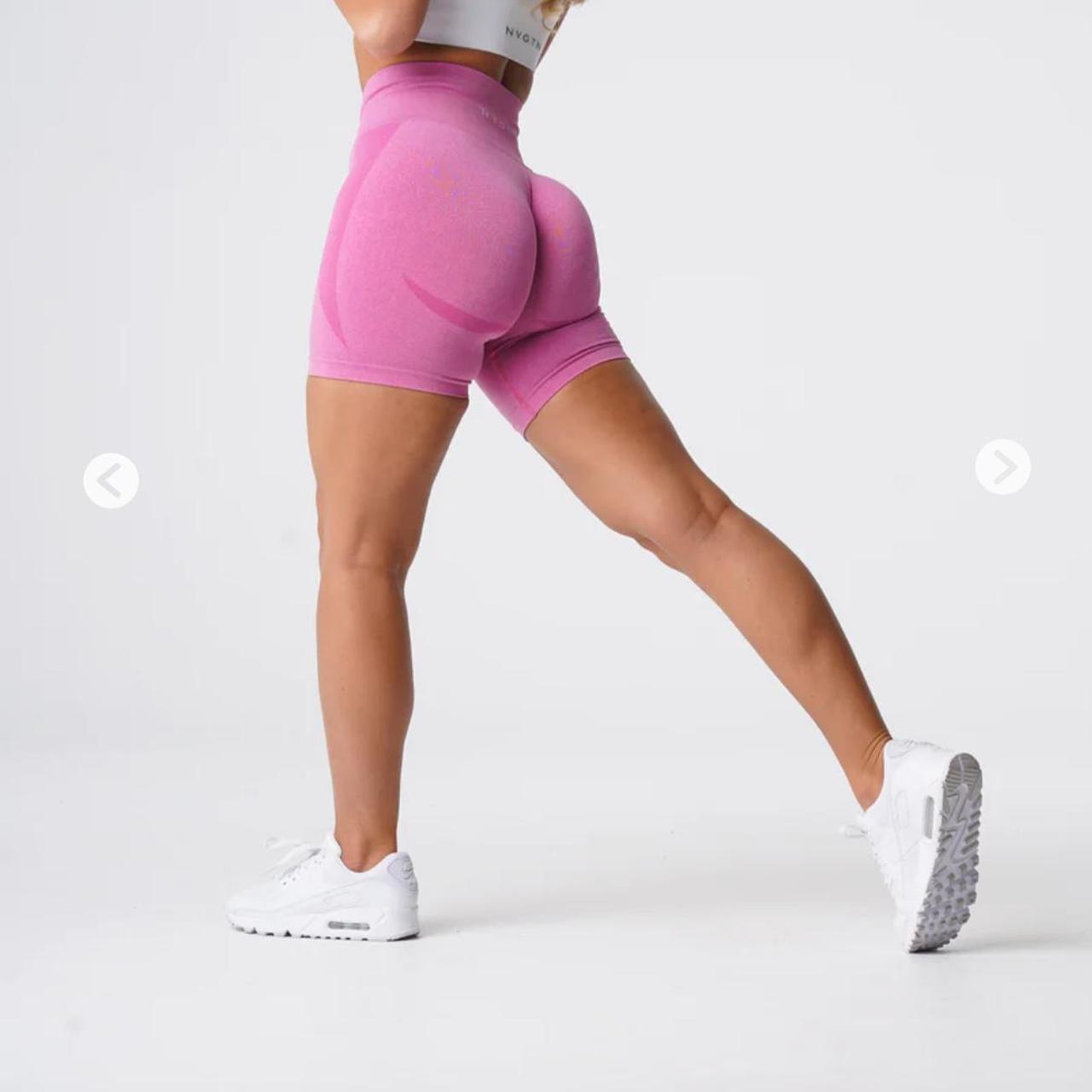 NVGTN Women's Curve Pink Athletic Slimming - Depop