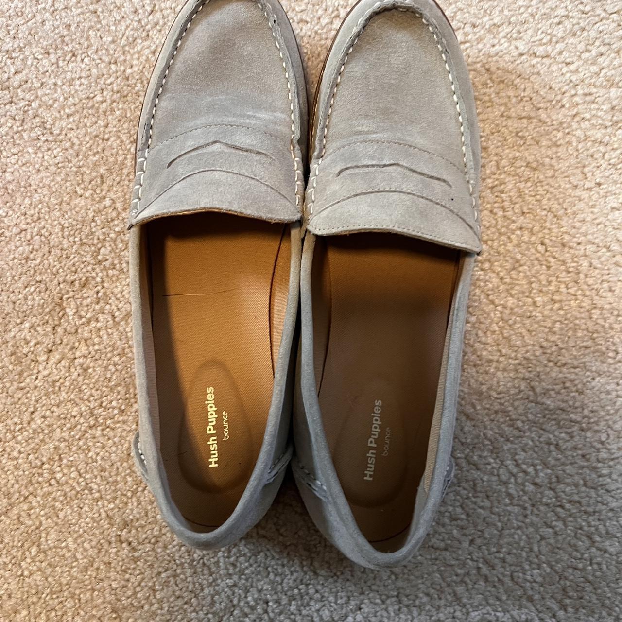 Hush Puppies penny loafers size 10 - Depop