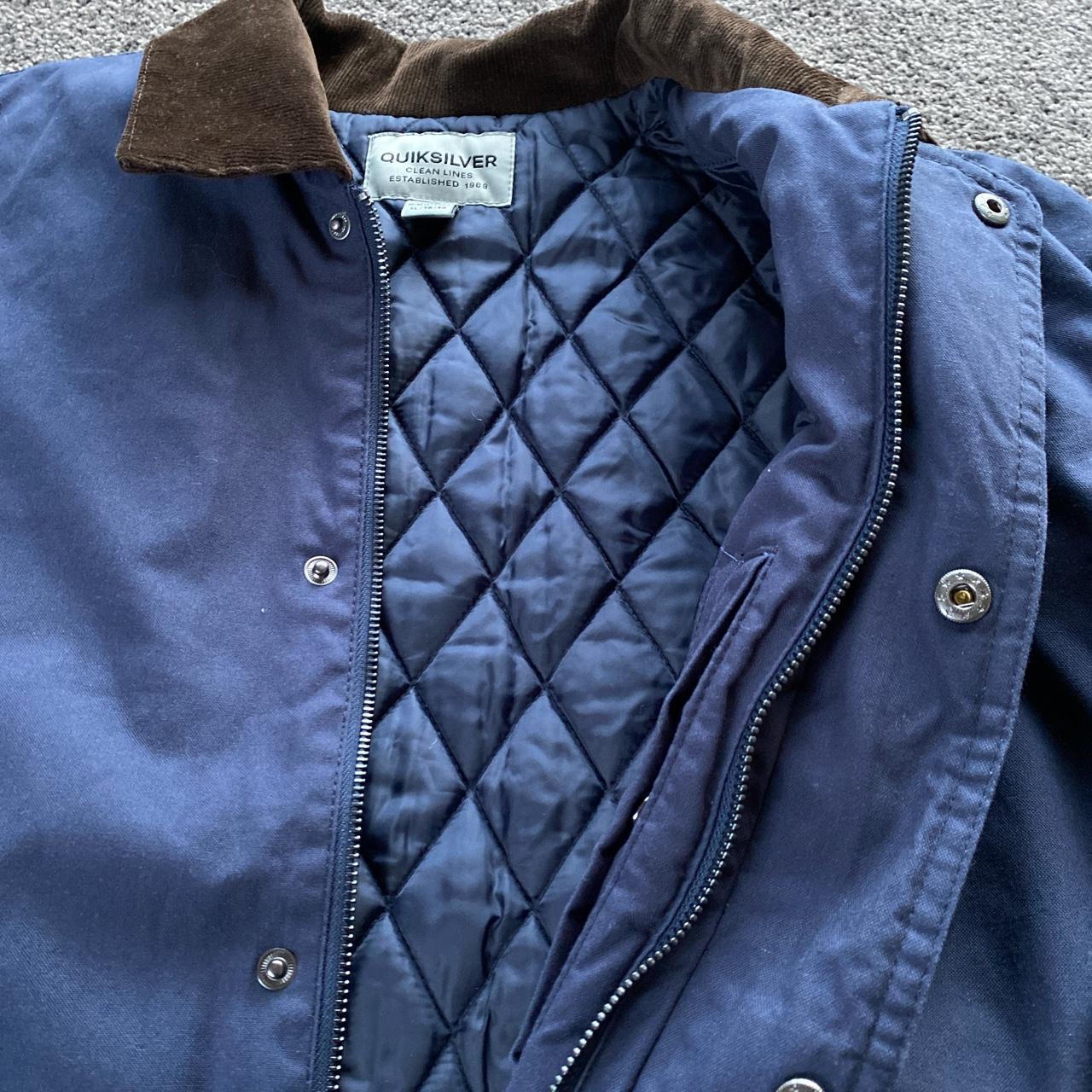 Mens Quicksilver jacket - Size XL - fits like a... - Depop