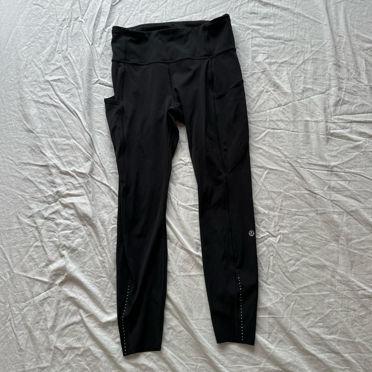 lululemon asia fit leggings size M, pockets. Crotch... - Depop