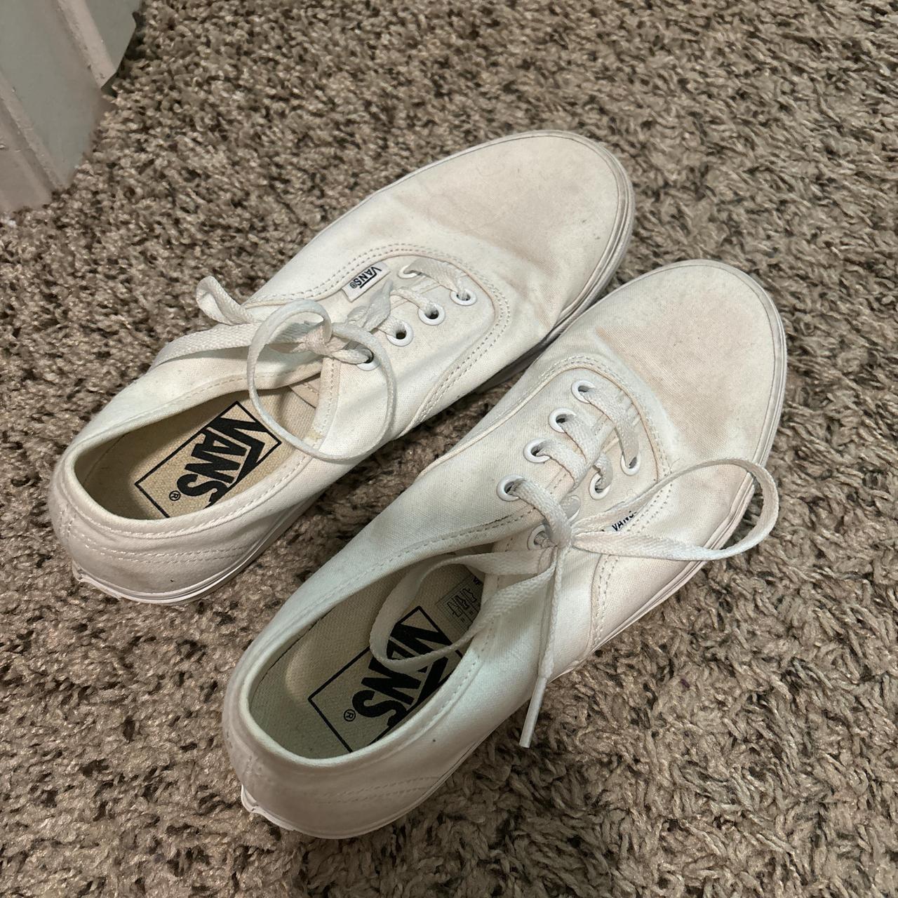 Dirty fashion vans shoes