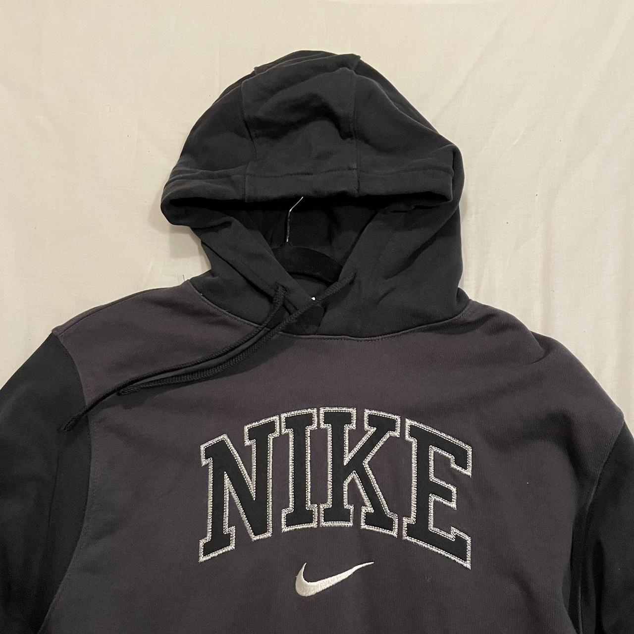 mens nike fleece hoodie black