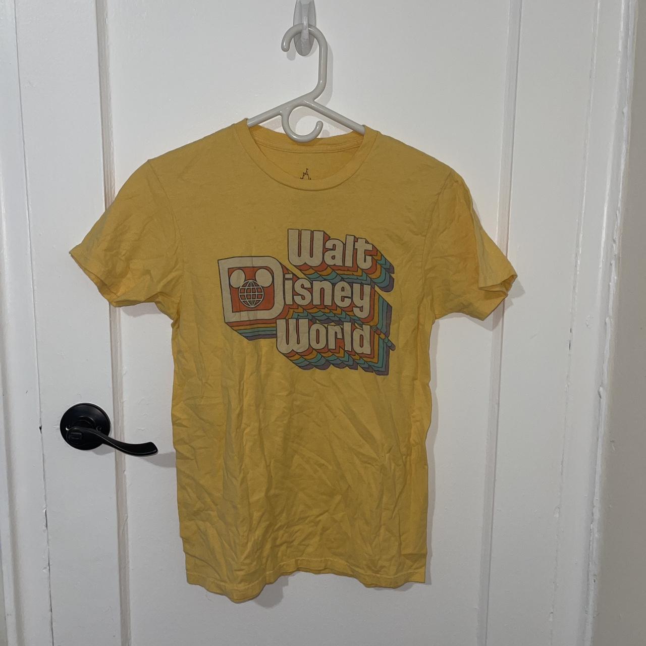 Disneyland retro hotsell yellow shirt