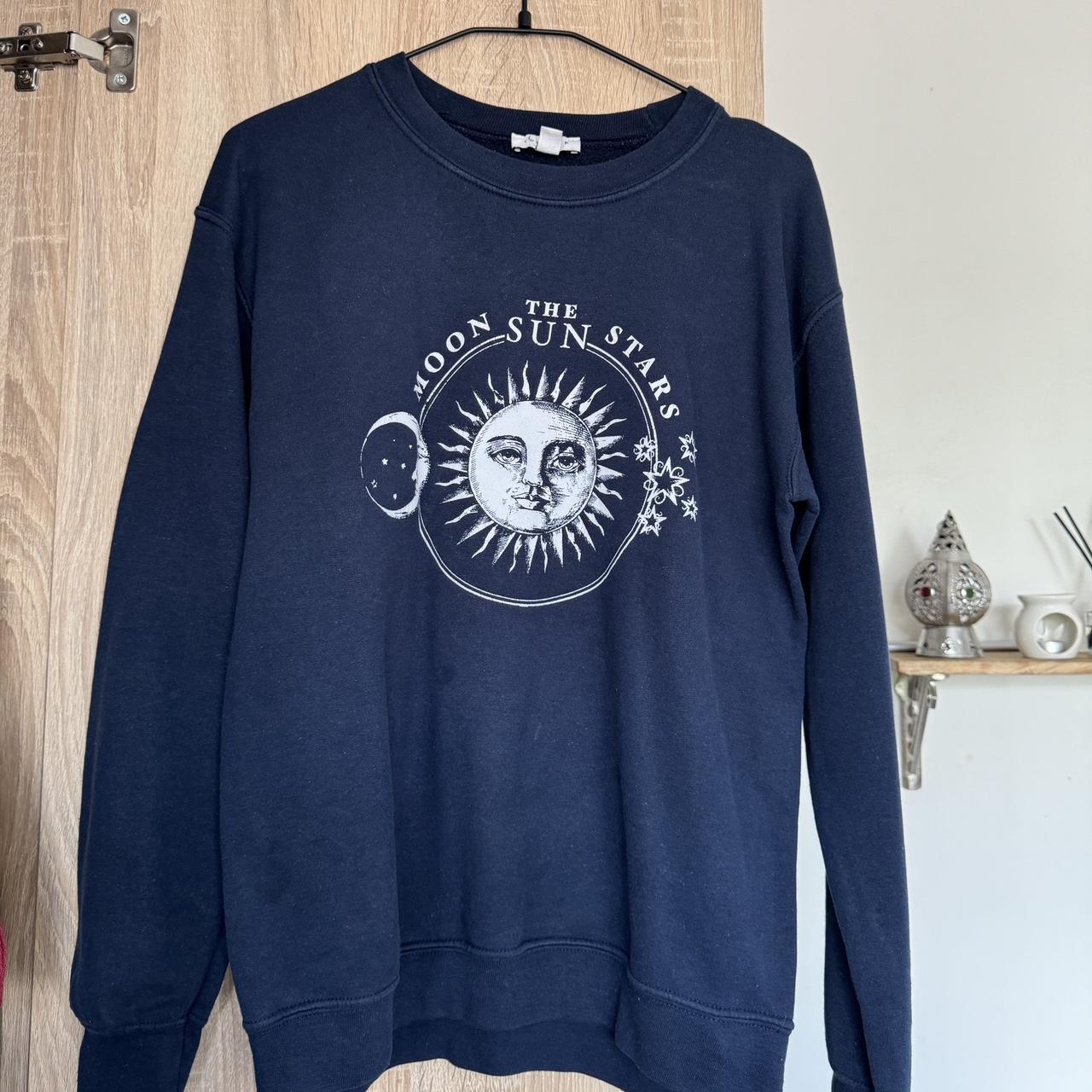 Topshop moon and stars sweatshirt sale