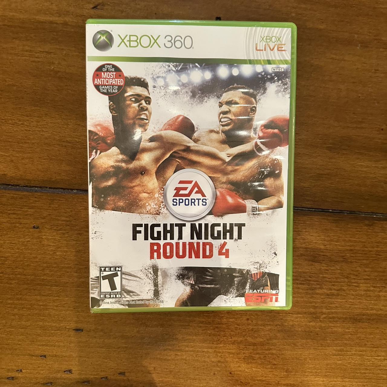 Xbox 360 Fight night round 4 Pre owned - Depop