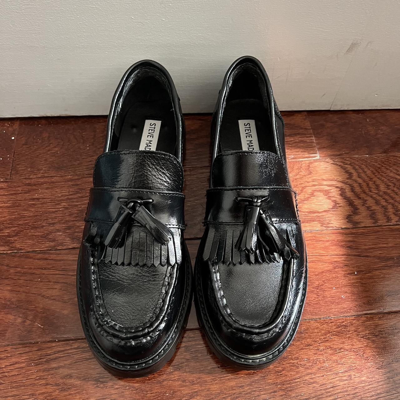 Steve Madden Minka Loafers Color Black Depop