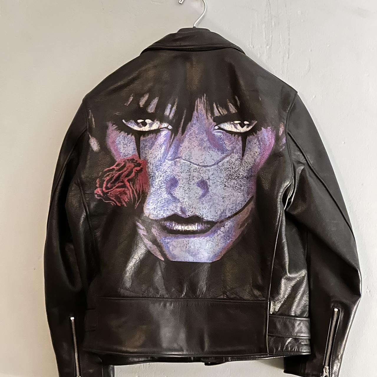 Supreme x Schott Perfecto “The Crow” leather biker | Depop