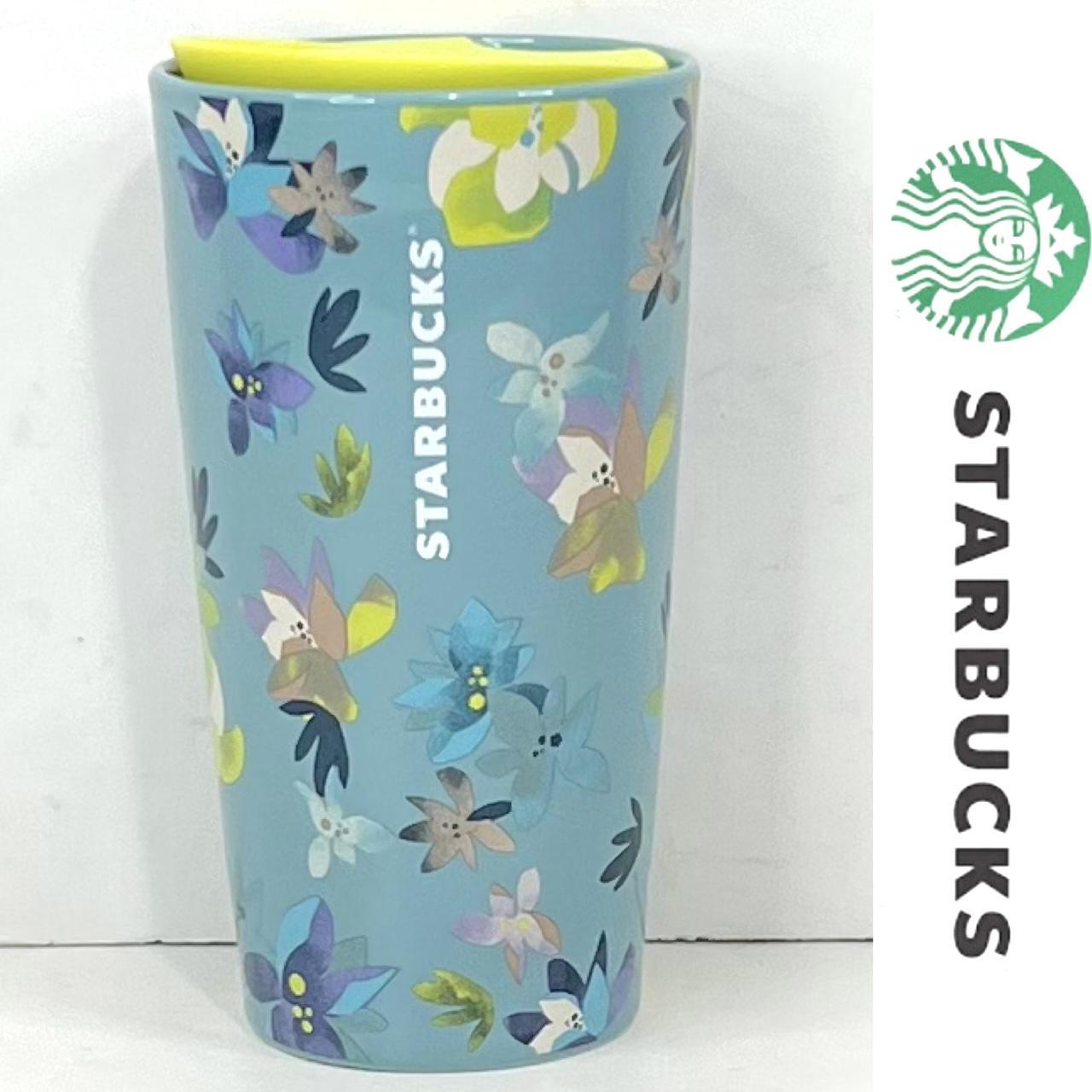 Starbucks “Hawaii” Paradise Tropical Floral Ceramic Tumbler Mug