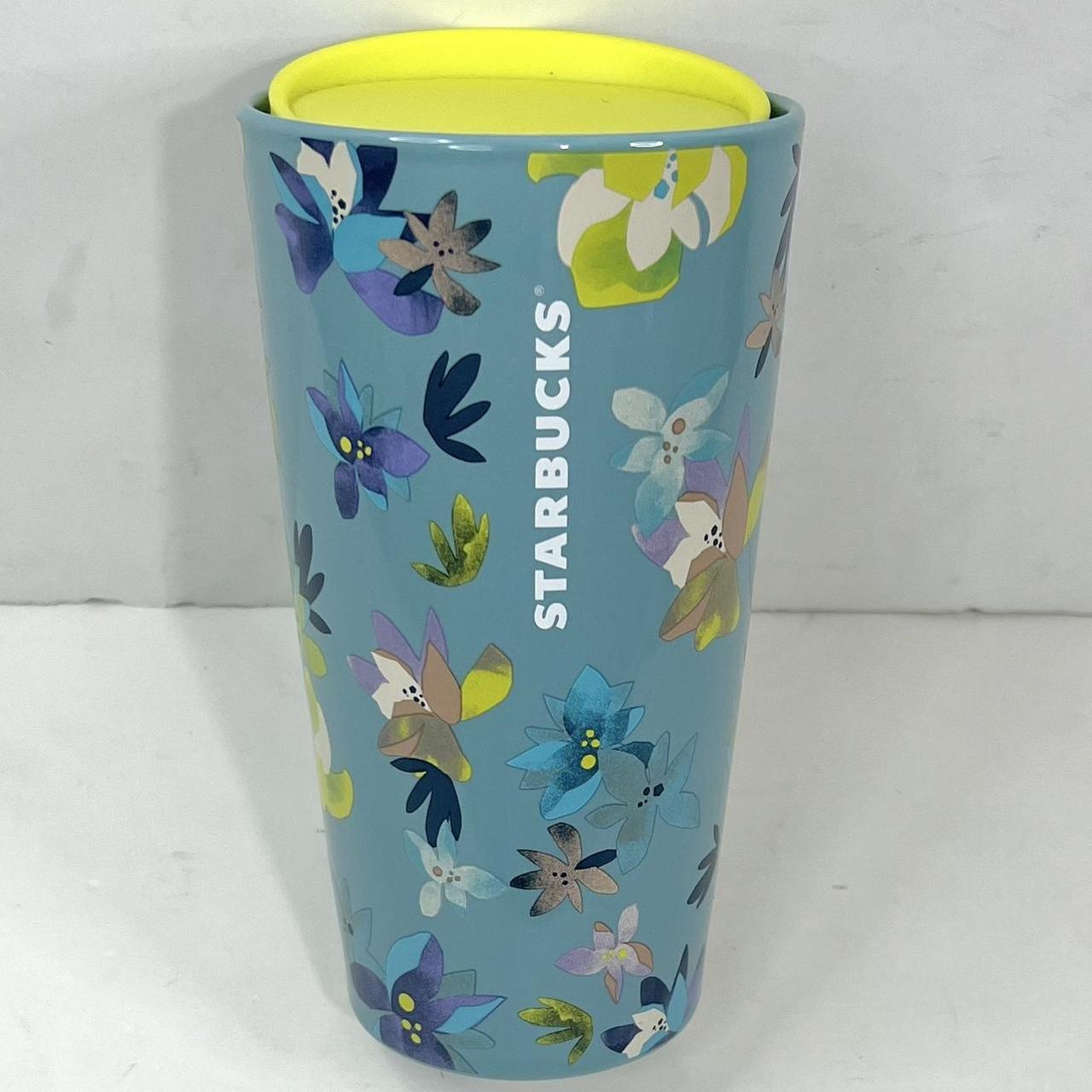 Starbucks “Hawaii” Paradise Tropical Floral Ceramic Tumbler Mug