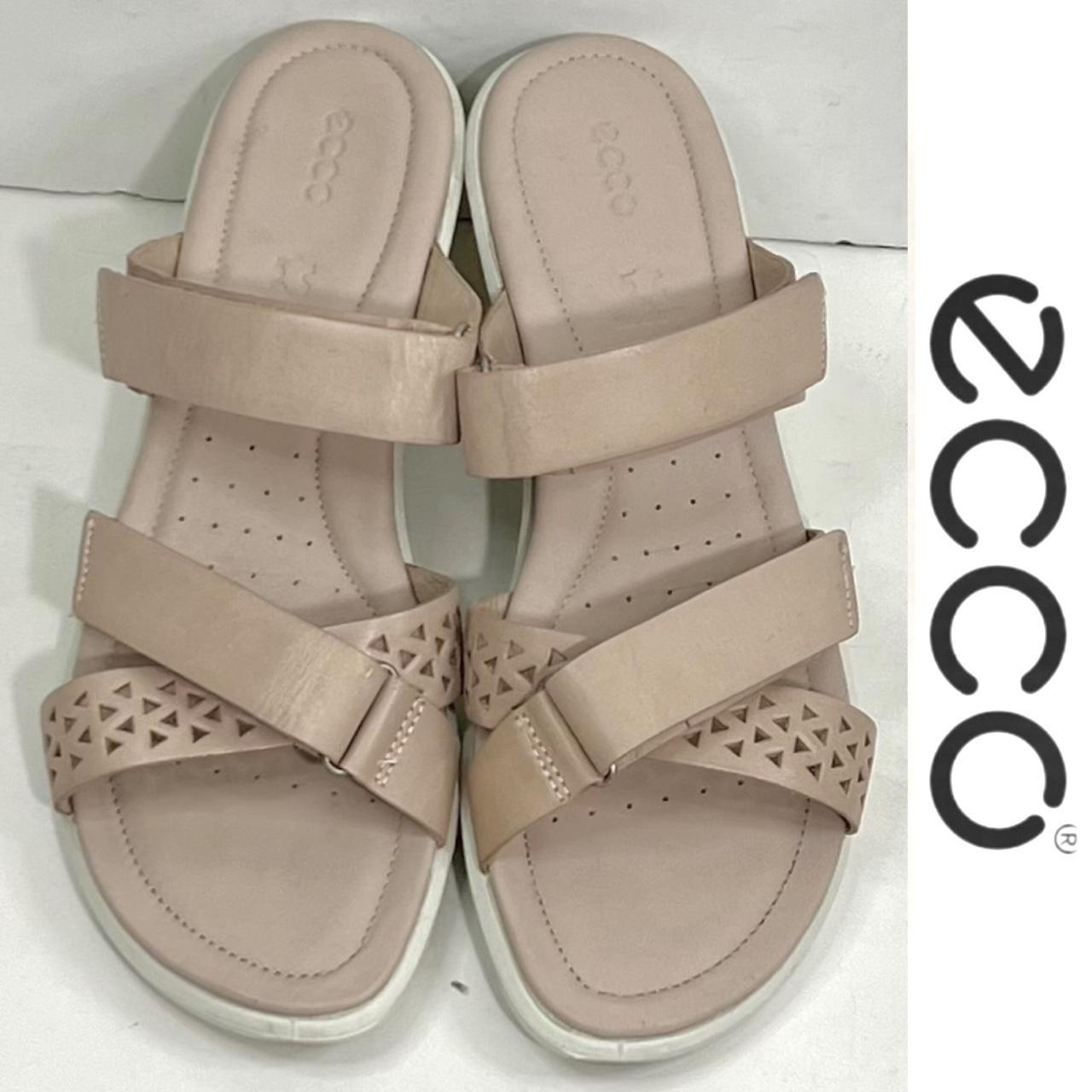 Ecco Women s Felicia Slide Wedge Leather Sandals