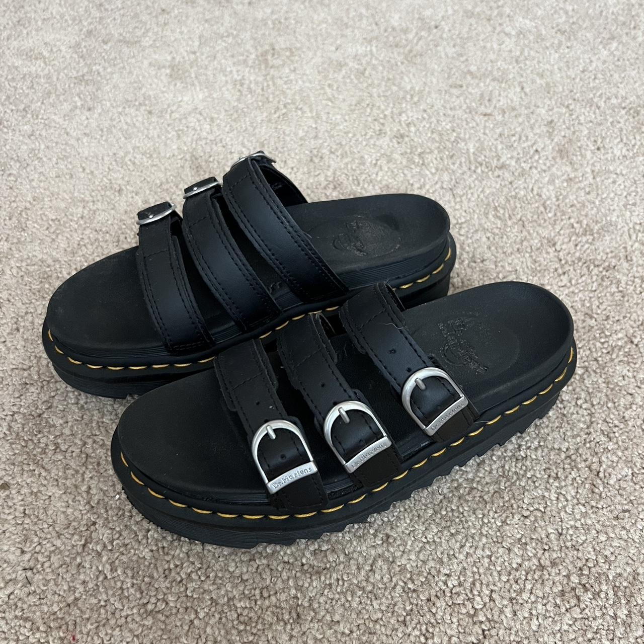 Dr. Marten Blaire Slide Sandals size 6 Lightly worn,... - Depop