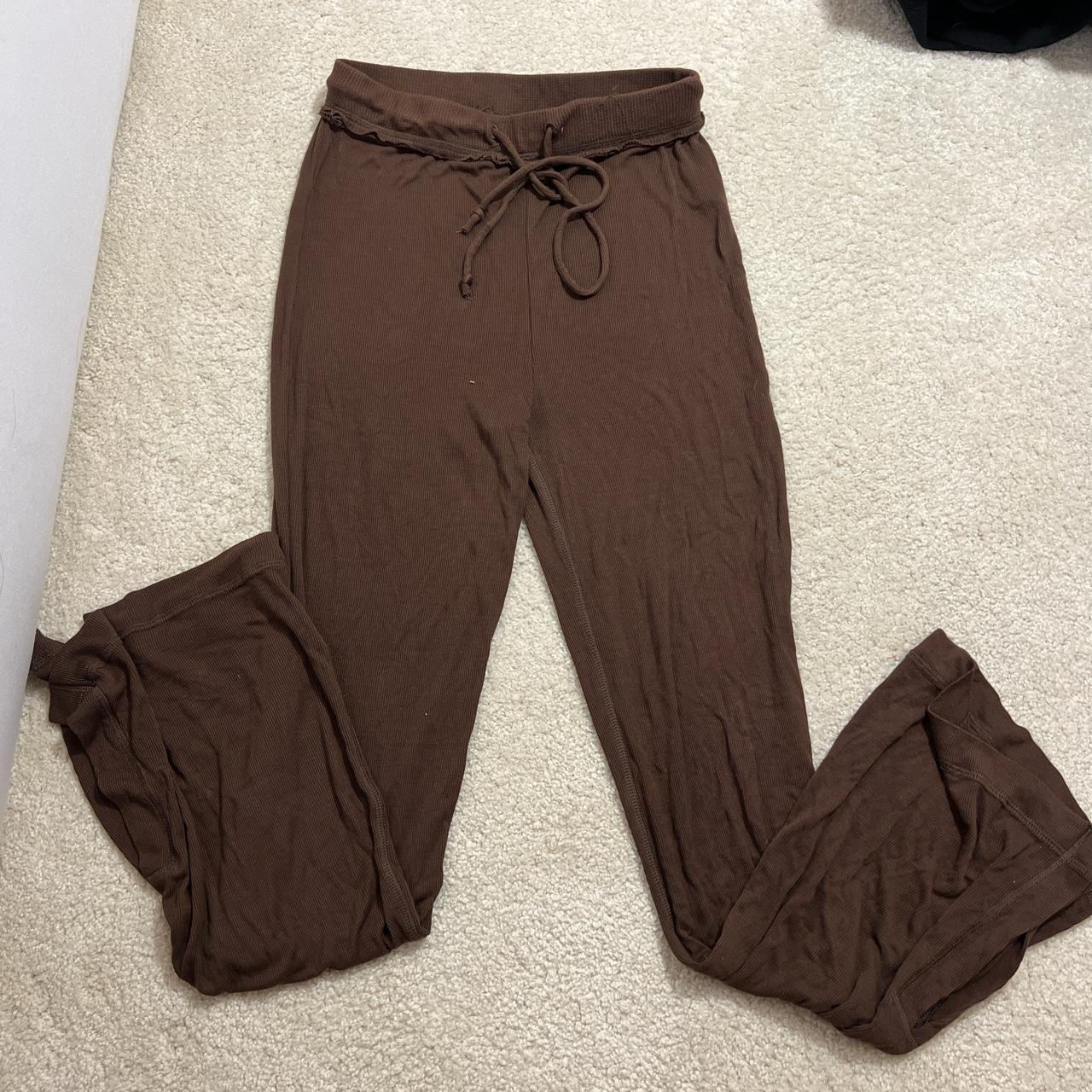 Urban Outfitters Women's Brown Joggerstracksuits Depop