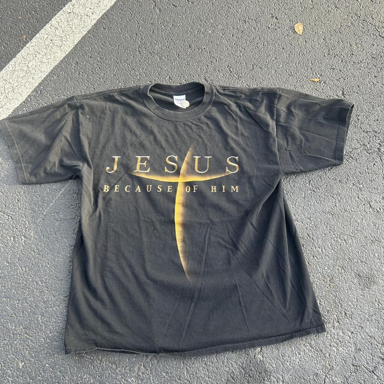 Vintage Jesus Shirt XL Depop