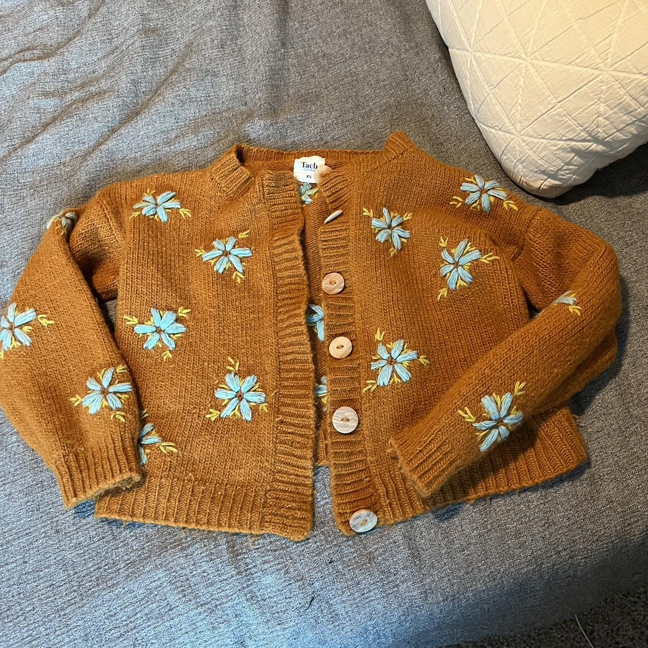 Tach Clothing Lucero Cardigan Merino wool,... Depop