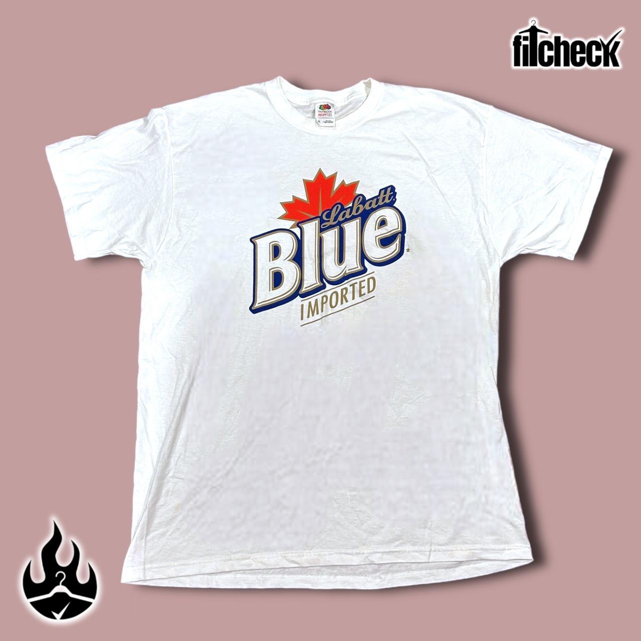 Labatt blue hot sale t shirt