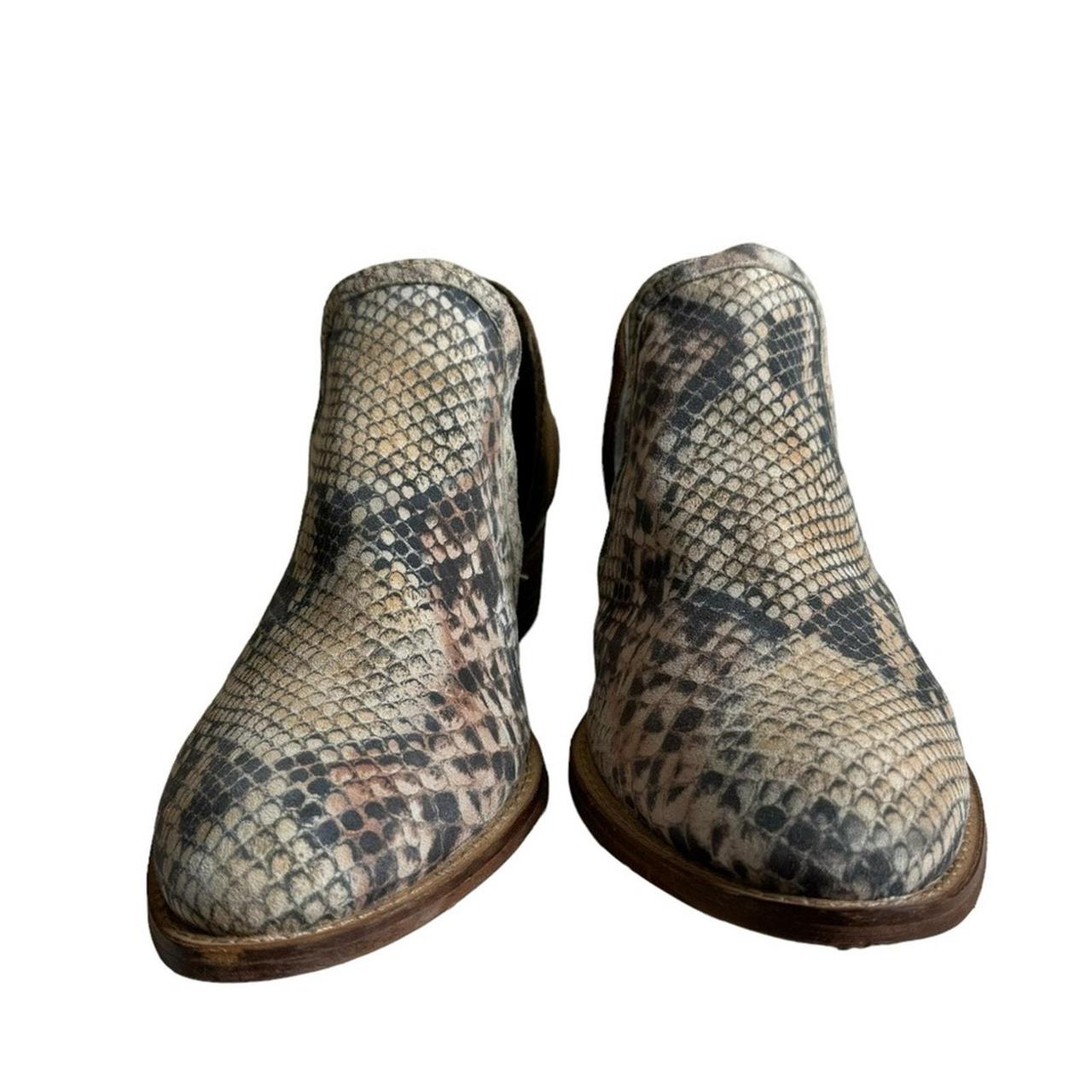 Diba true snakeskin booties hotsell