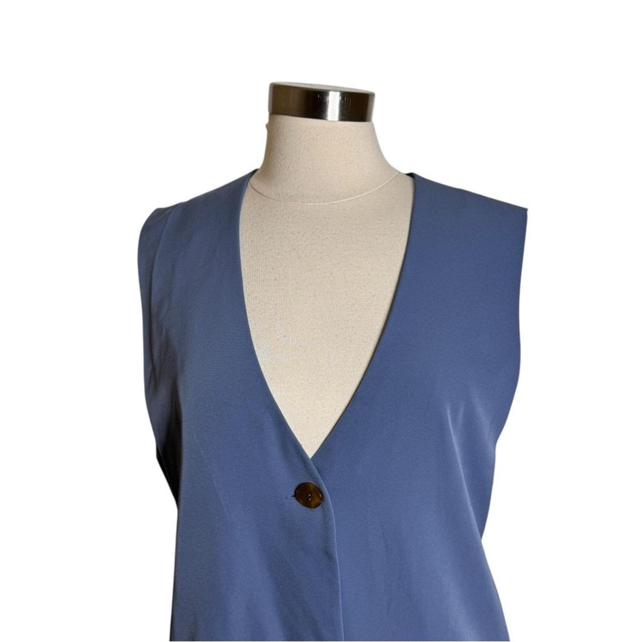 Jason Wu Women's Vest - Blue - L – Jason Wu Singl… - image 4