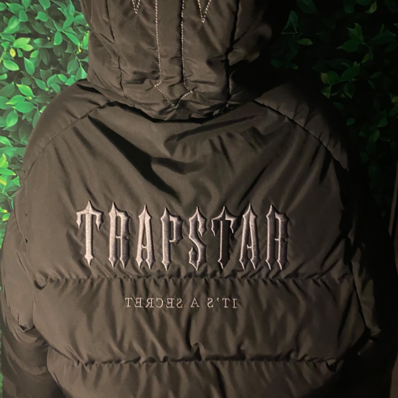Trapstar Men's Black Coat Depop