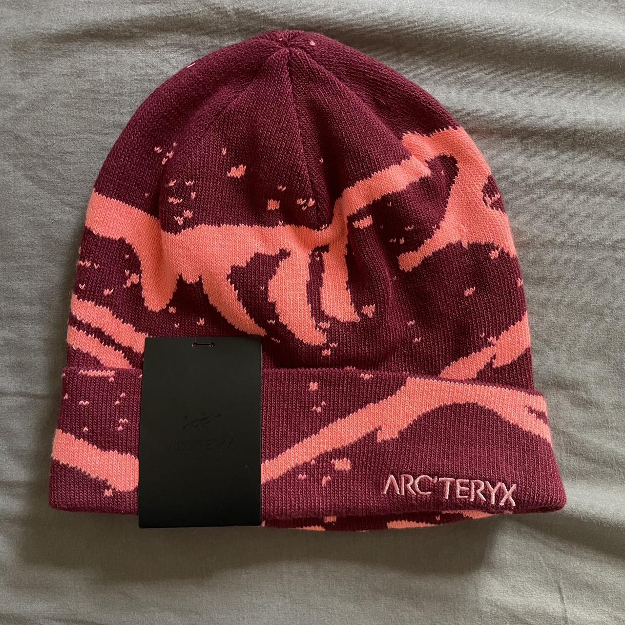 Arc’teryx Grotto Toque Beanie Red Brand... - Depop