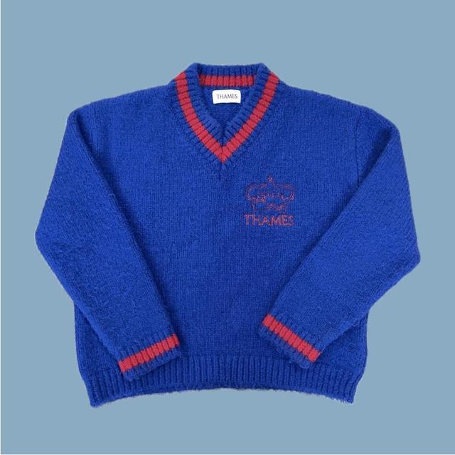 THAMES MMXX P.G Knit - Prussian Blue ⚡️ Excellent... - Depop