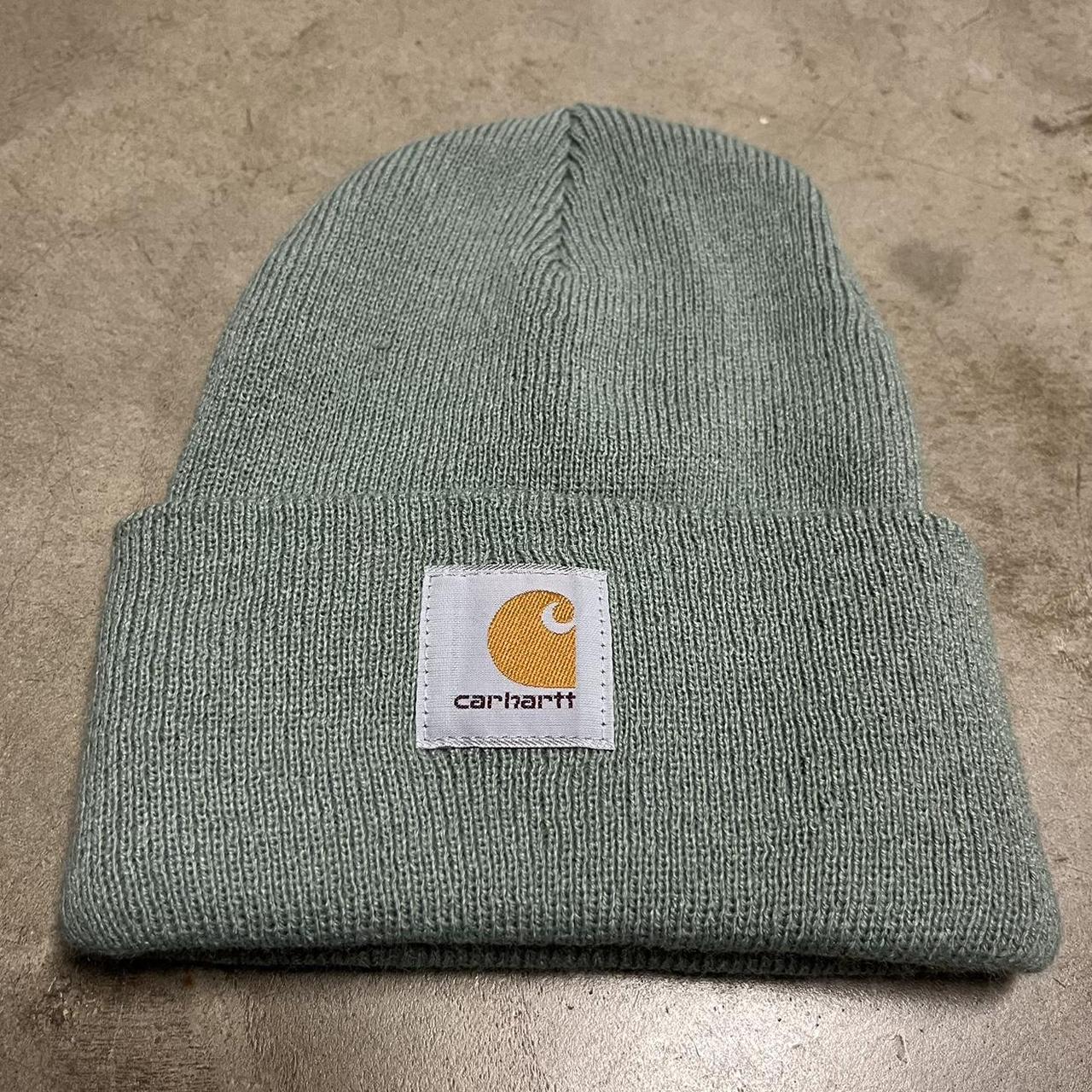 Carhartt Men's Green Hat | Depop