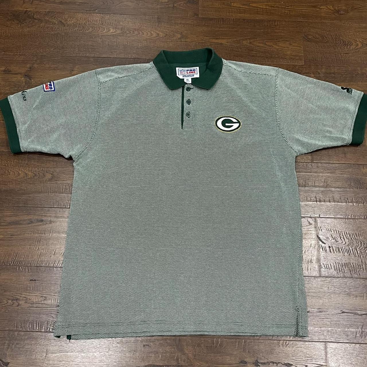 Starter Men's Polo Shirt - Green - XL