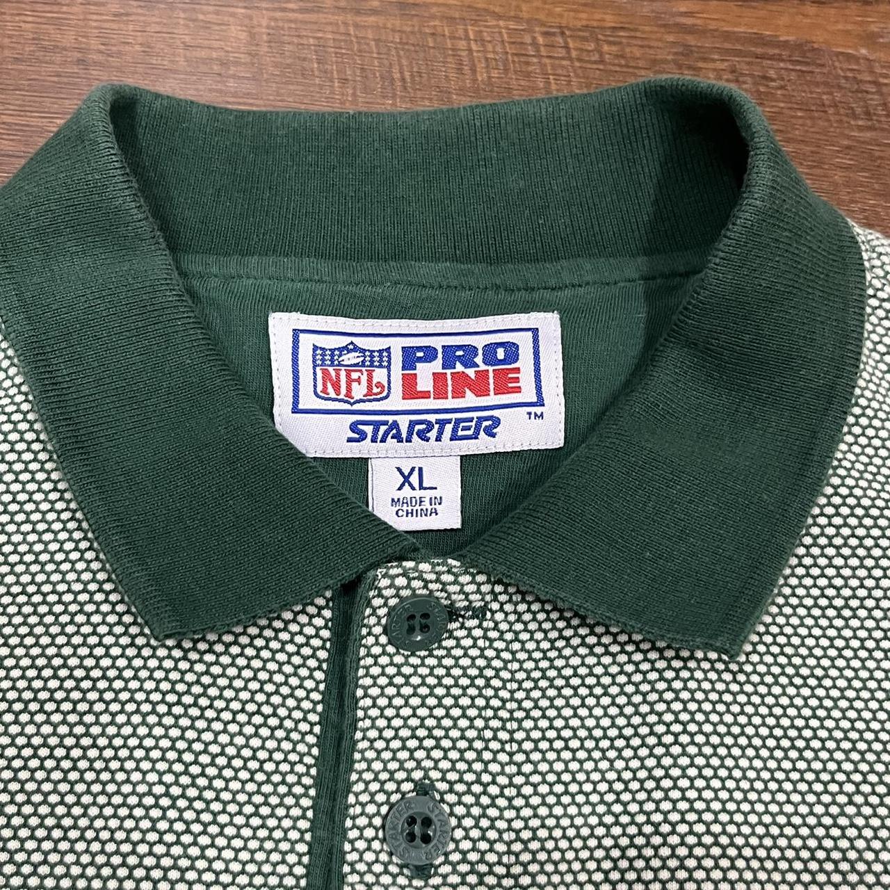 Starter Men's Polo Shirt - Green - XL