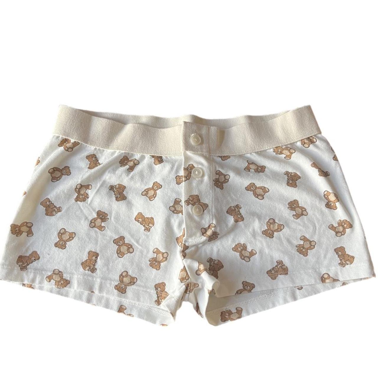 Brandy melville teddy bear boxers the cutest... - Depop