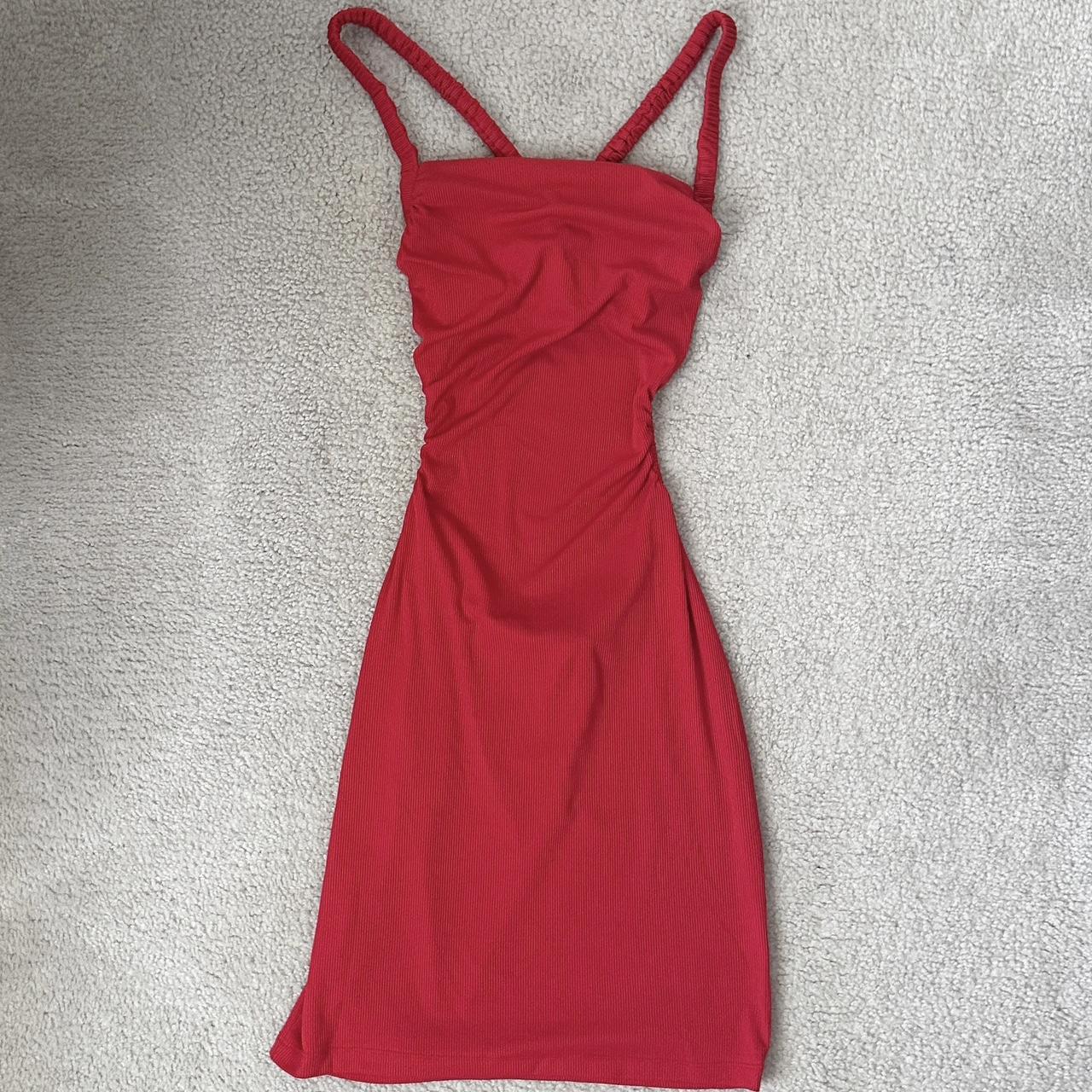 red princess polly dress new with tags! size 6 super... Depop